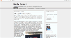 Desktop Screenshot of martycauley.org