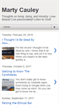 Mobile Screenshot of martycauley.org